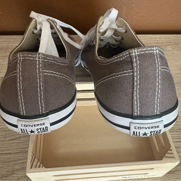 Grey Converse All Star Low top sneakers, Women’s Size 10 - Picture 6 of 8